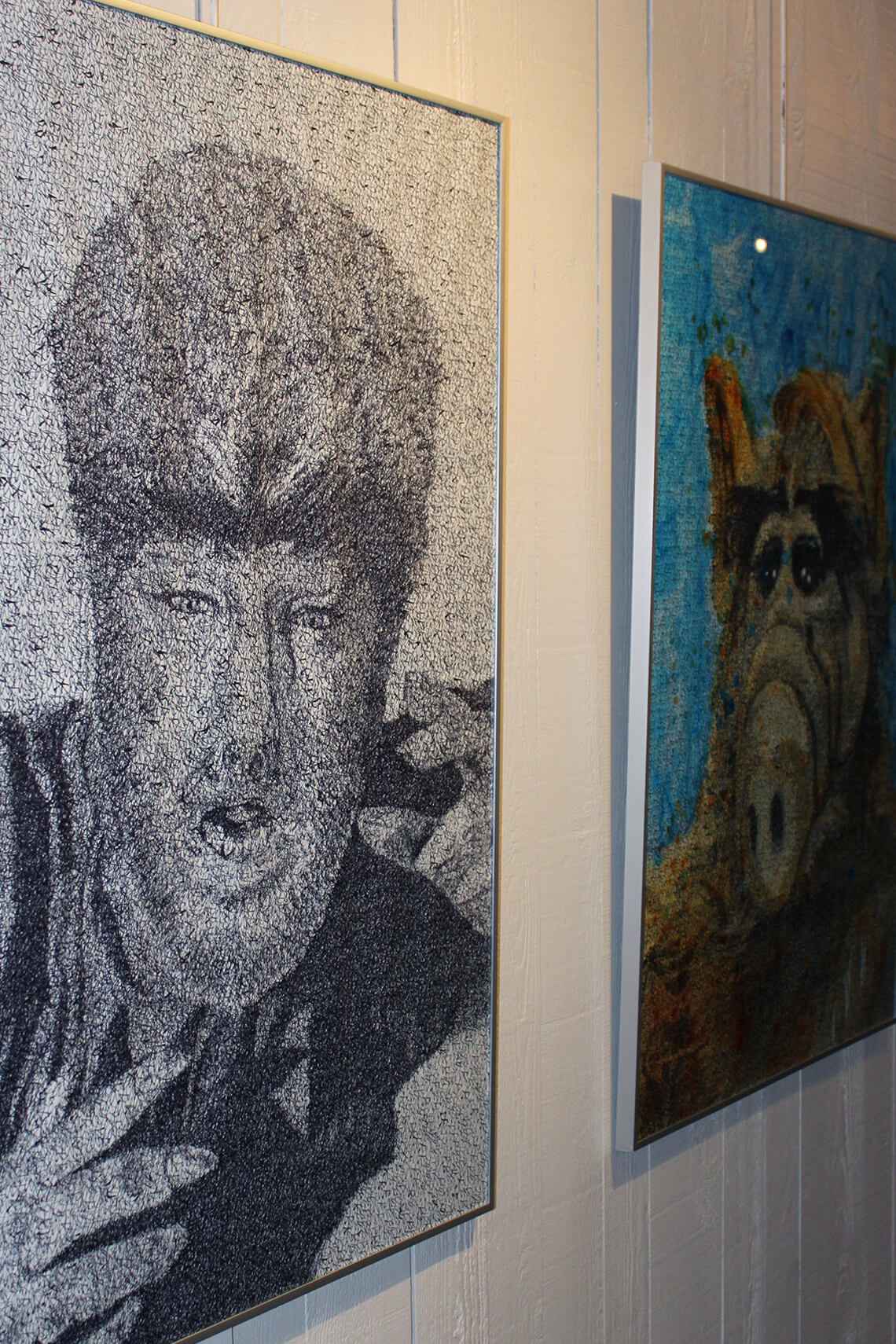 Dessin graffiti accumulation de signatures